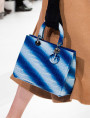 dior blue stripe bag